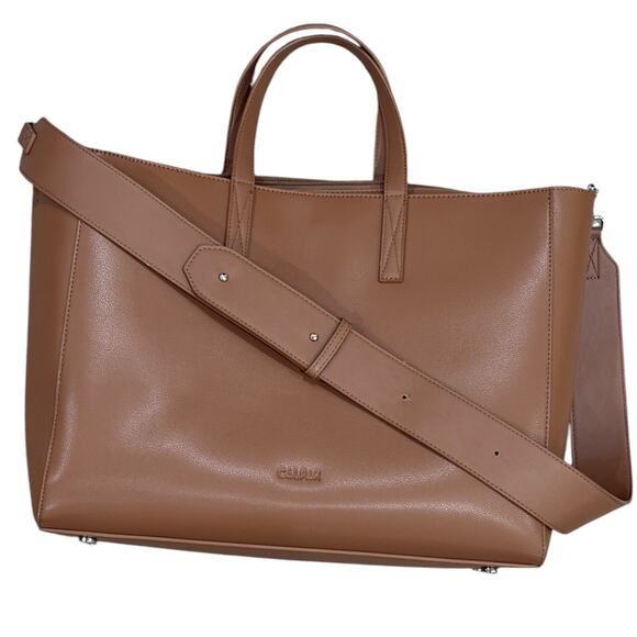 Calpak Haven 16" Laptop Tote Bag in Toffee - Picture 5 of 13
